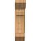 Ekena Millwork Merced Slat Smooth Bracket w/ Offset Brace, Western Red Cedar, 7 1/2"W x 18"D x 30"H BKT0806X18X30MRC06SWR - alternate 4
